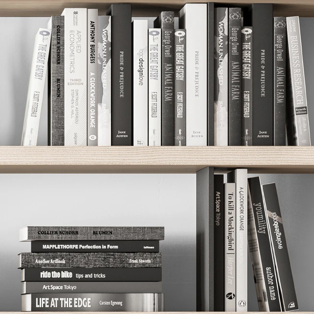 Wood and Metal Shelves Decorative - Rack Set 11 — Скачать