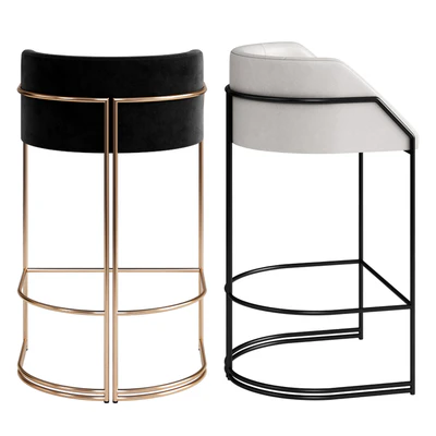 GIOPAGANI chair and stool DEJA VU — Ver 2