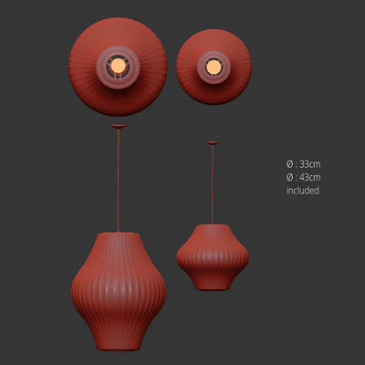 Nelson Pear Bubble Light, Hay — Вид 2