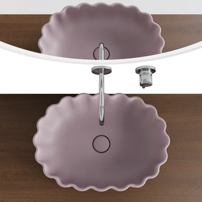 Conchiglia washbasin and cabinet Atollo Kerama Marazzi — Ver 2