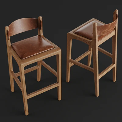 Bar stool. Helga estudiobola — Ver 2