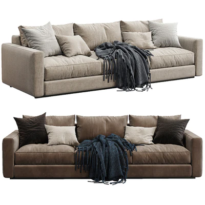 Ferlea Sofa Simple (2 color version) — Вид 2