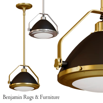 Robert Abbey Apollo 1 Bulb Pendant . — Вид 1