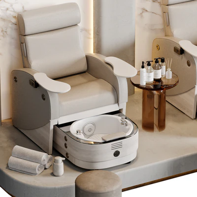 Pedicure area in the beauty salon 01 — Вид 2