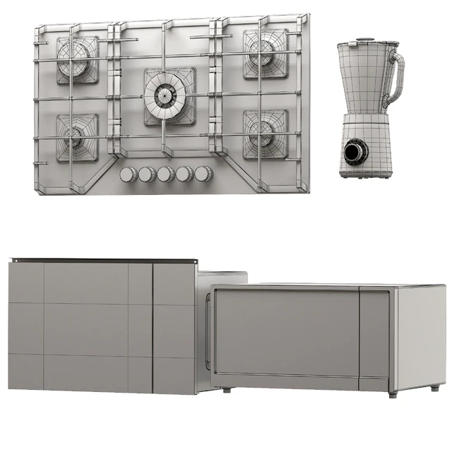Indurama kitchen appliances set — Descargar