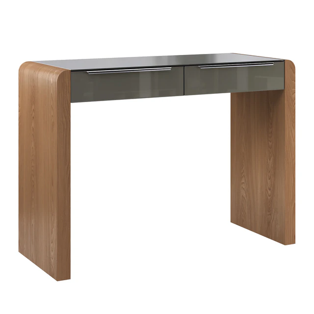 Sohome dressing table made of walnut veneer and glass — Descargar