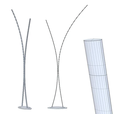 Floor lamp Cattelan italia Twin. — Ver 2