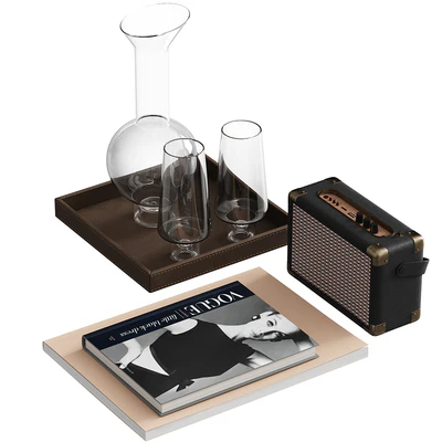 Decorative set in retro style — Ver 1
