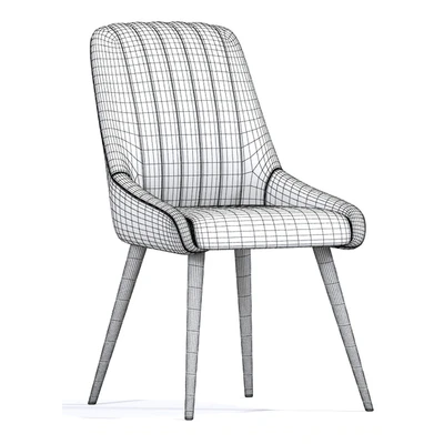 Chipman Tufted Dining Chair Table — Ver 2
