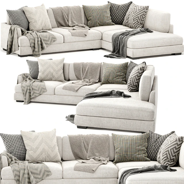 Elsie sofa with chaise — Descargar