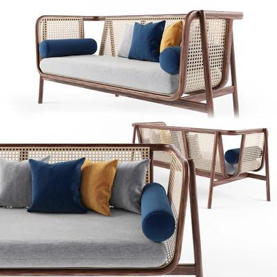 Cane sofa — Ver 1