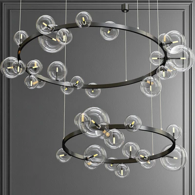 Design ring chandelier IONA Chandelier — Ver 2