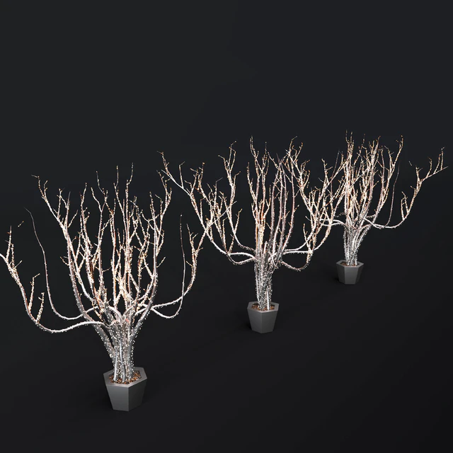 Outdoor lighting installation 3D model — Descargar