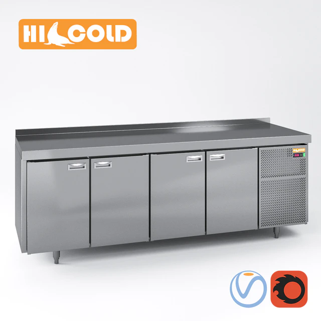 Стол холодильный пиццерийный HiCold, набор HiCold SN 111, GN 11, GN 33, GN 1 — Скачать