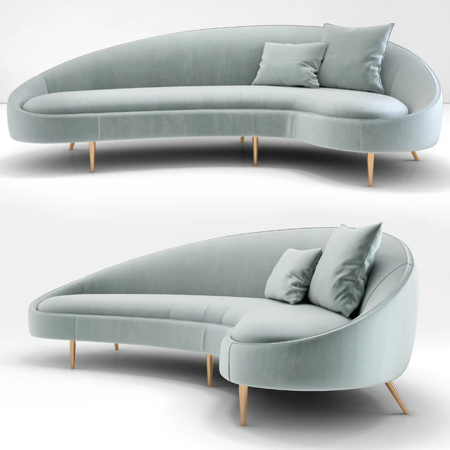 Jonathan Adler Ether Curved Sofa — Descargar