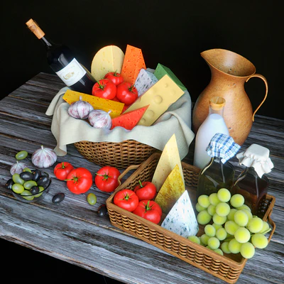 Cheese basket — Ver 2