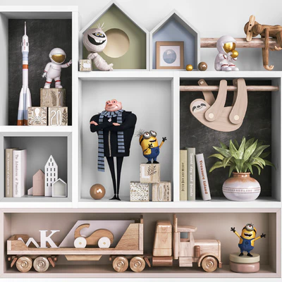 Toys , decor and furniture for nursery 120 — Ver 2