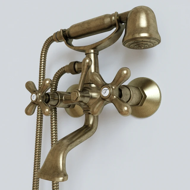 Bronze bath mixer EMMEVI DECO — Descargar
