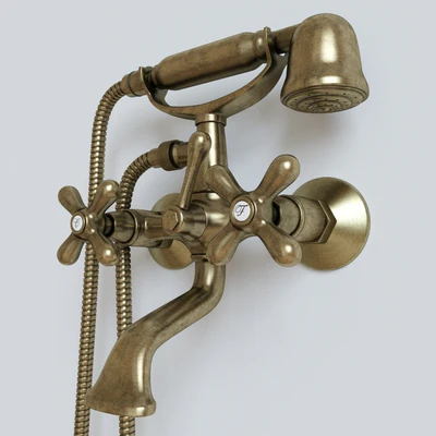 Bronze bath mixer EMMEVI DECO — Ver 2