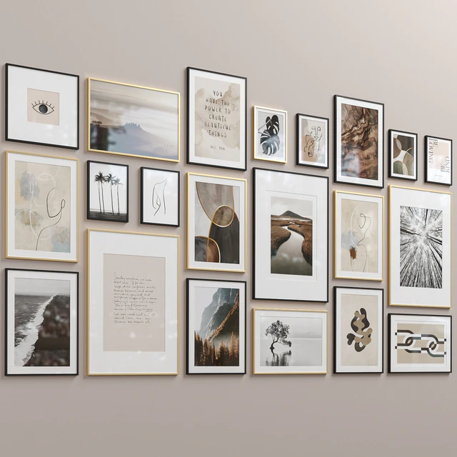 Interior Picture Frames Set-60 — Скачать