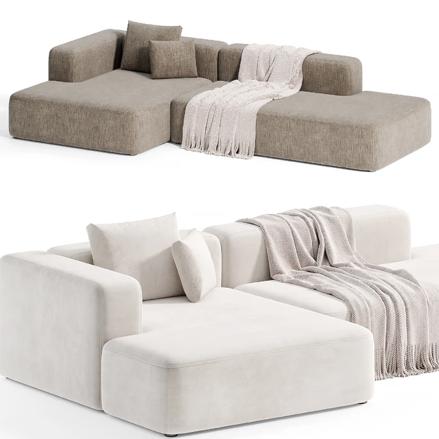 Stone Modular Sofa 2 by Tamamm — Скачать