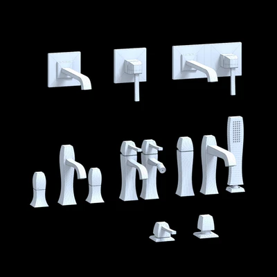 Gessi Mimi mixers for sink and bath — Ver 2