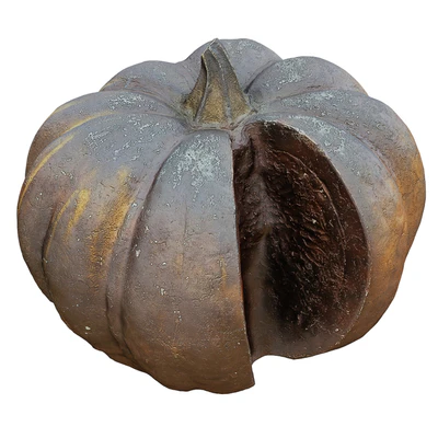 Metal Pumpkin Sculpture — Ver 2