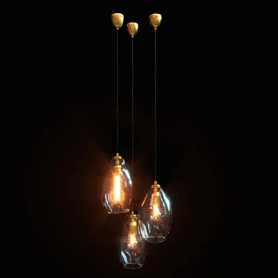 Organic Large Pendant — Ver 1