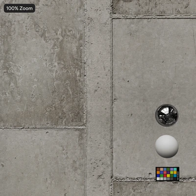 cast concrete panel wall texture — Ver 2