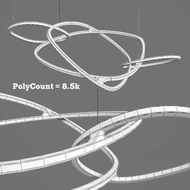 On it Goes II   Suspended Light Sculpture by NIAMH BARRY 2020 — Скачать