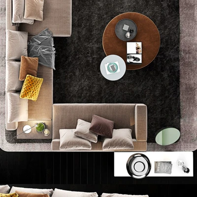 Minotti White Sofa — Вид 2