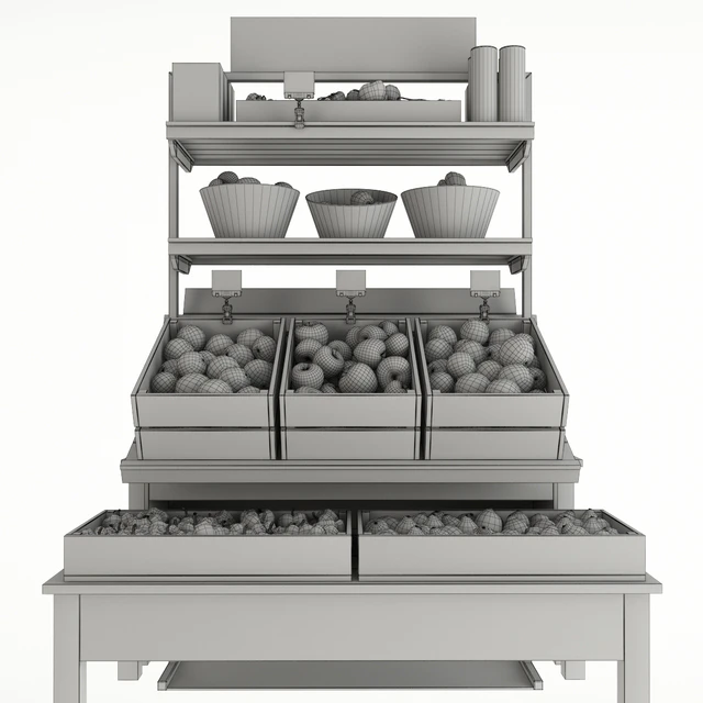Shelves with products — Descargar