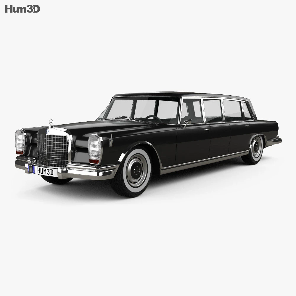 mercedes benz 600 w100 pullman 1964 — Скачать