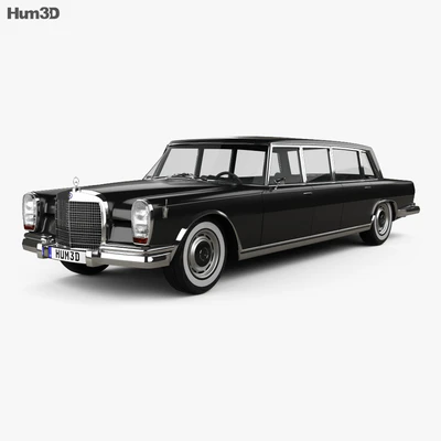 mercedes benz 600 w100 pullman 1964 — Скачать