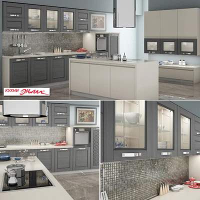 Kitchen "Tuscany Grigio" by Enlie — Ver 1