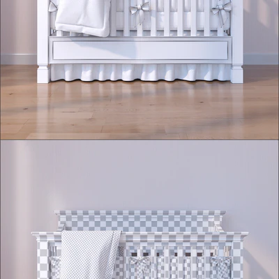 Baby cot Pottery Barn Larkin — Ver 2