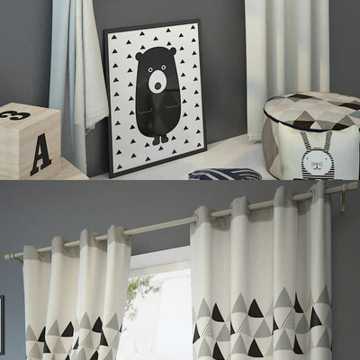 Curtain and decor 6 — Ver 2