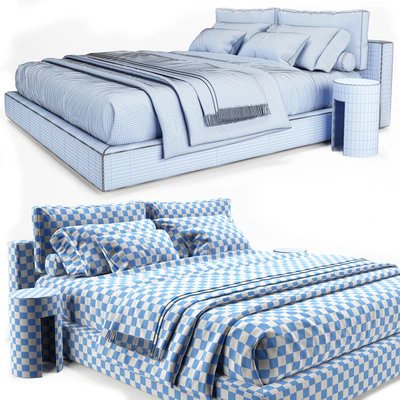 RH Cloud Platform Bed — Вид 2