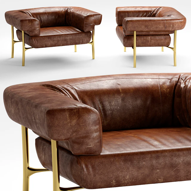 Ghidini 1961 katana armchair by Paolo Rizzatto — Скачать