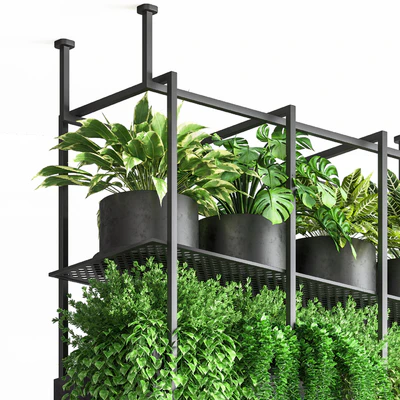 collection Indoor plants hanging pot metal 01 — Ver 2