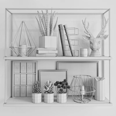 Shelf with decor — Вид 3