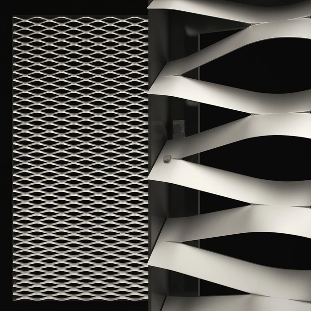 Expanded metal mesh - 175x70 mm — Descargar