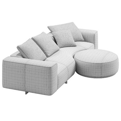 Yves Sofa 04 by Minotti — Ver 2