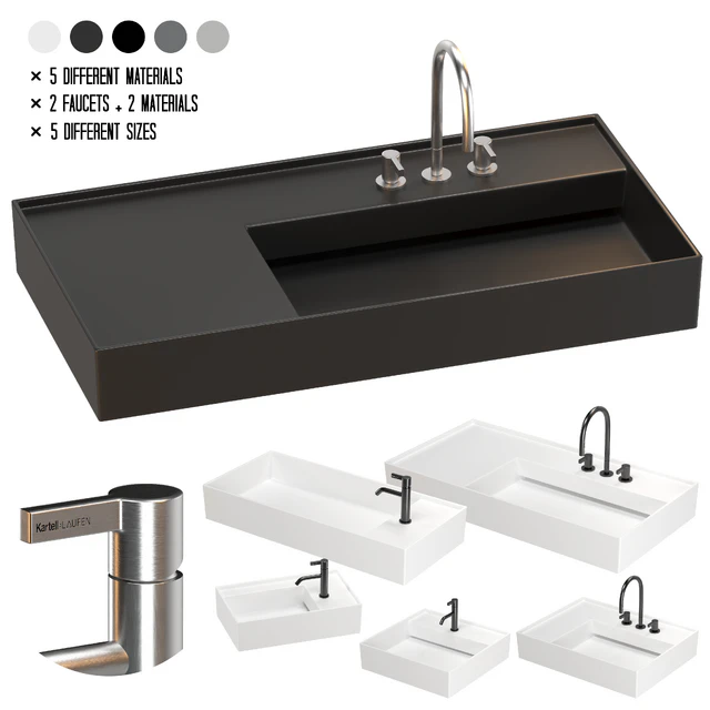 LAUFEN Kartell washbasin 02 — Скачать