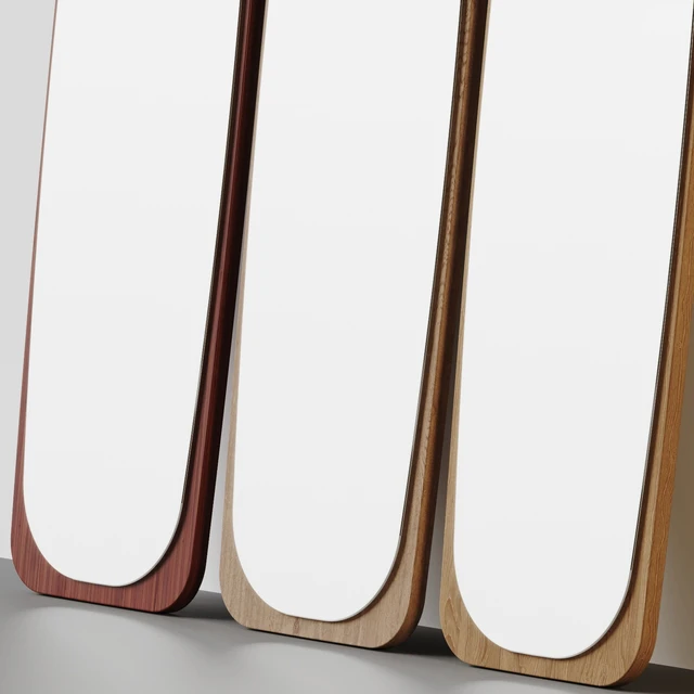Mid Century Floor Mirror by Homary — Descargar