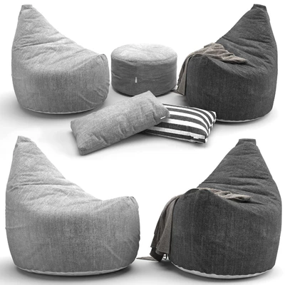 Weekend Set Lounge Satellite Beanbag — Ver 2