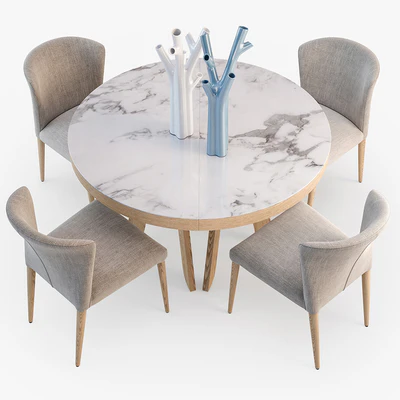 Ligne Roset Satori table Circo chair set — Вид 2