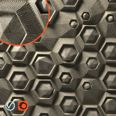 3D panel - hxf-04 Exagon - by Elija Porter — Вид 1