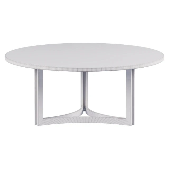 Round marble coffee table — Descargar
