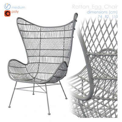wicker chair — View 2